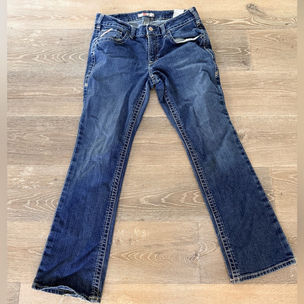 Ariat FR Dark Blue Women’s Bootcut Jeans 32R